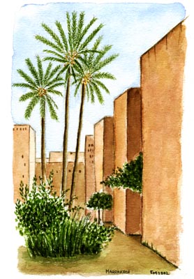 Maroc Marrakech: Murailles de Marrakech
